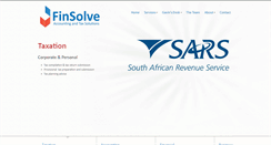 Desktop Screenshot of finsolve.co.za